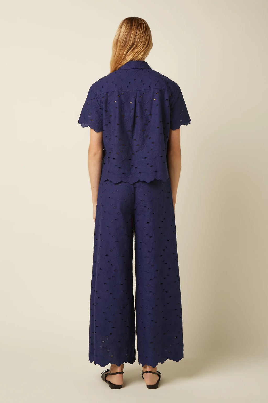 Kinglouie Bluse Evelina Brava Broderie