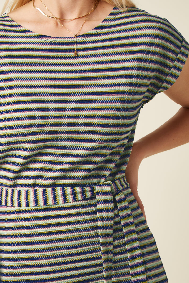 KINGLOUIE Aria Tunic Dress Beebop Stripe