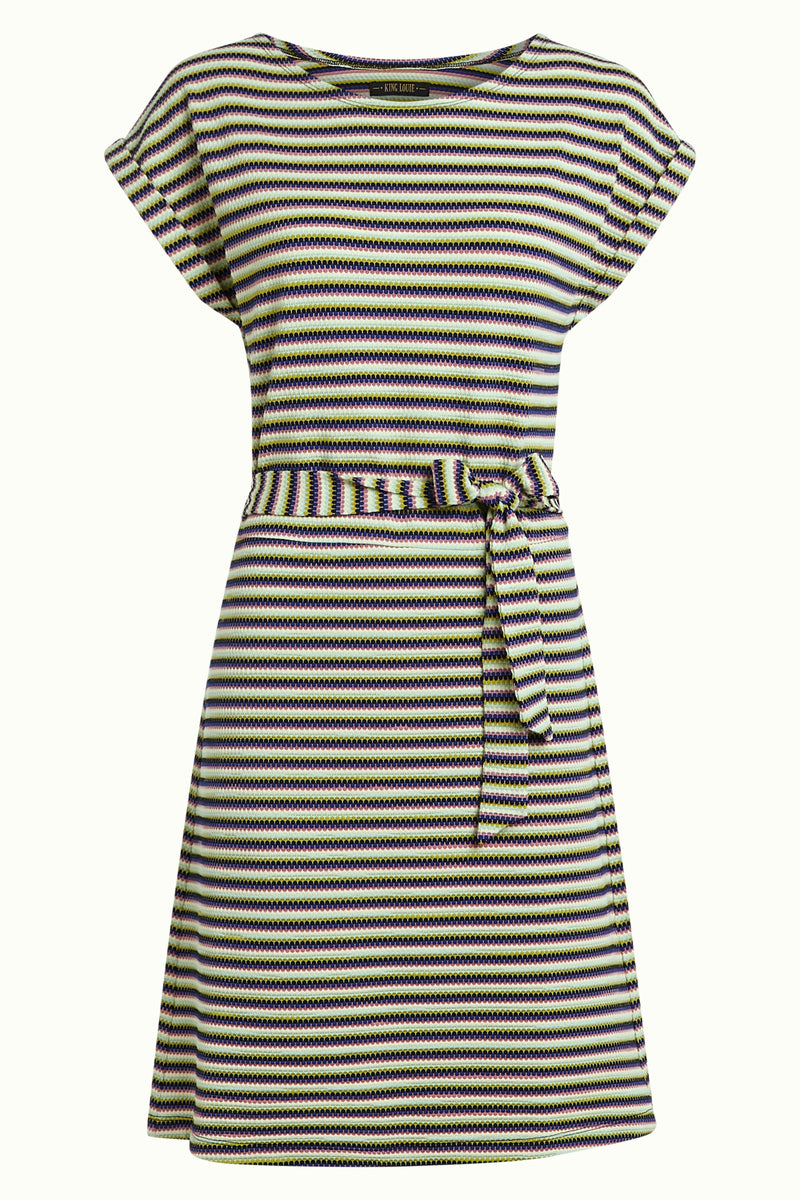 KINGLOUIE Aria Tunic Dress Beebop Stripe