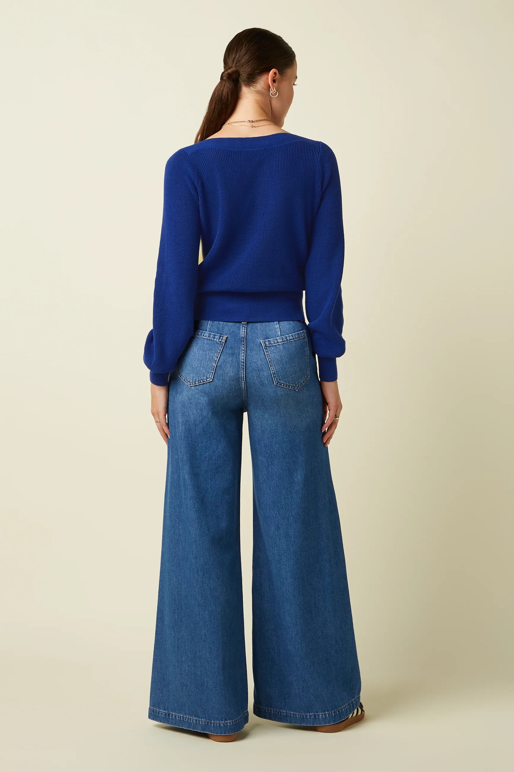 KINGLOUIE Peppa Pants Petit Stone Denim