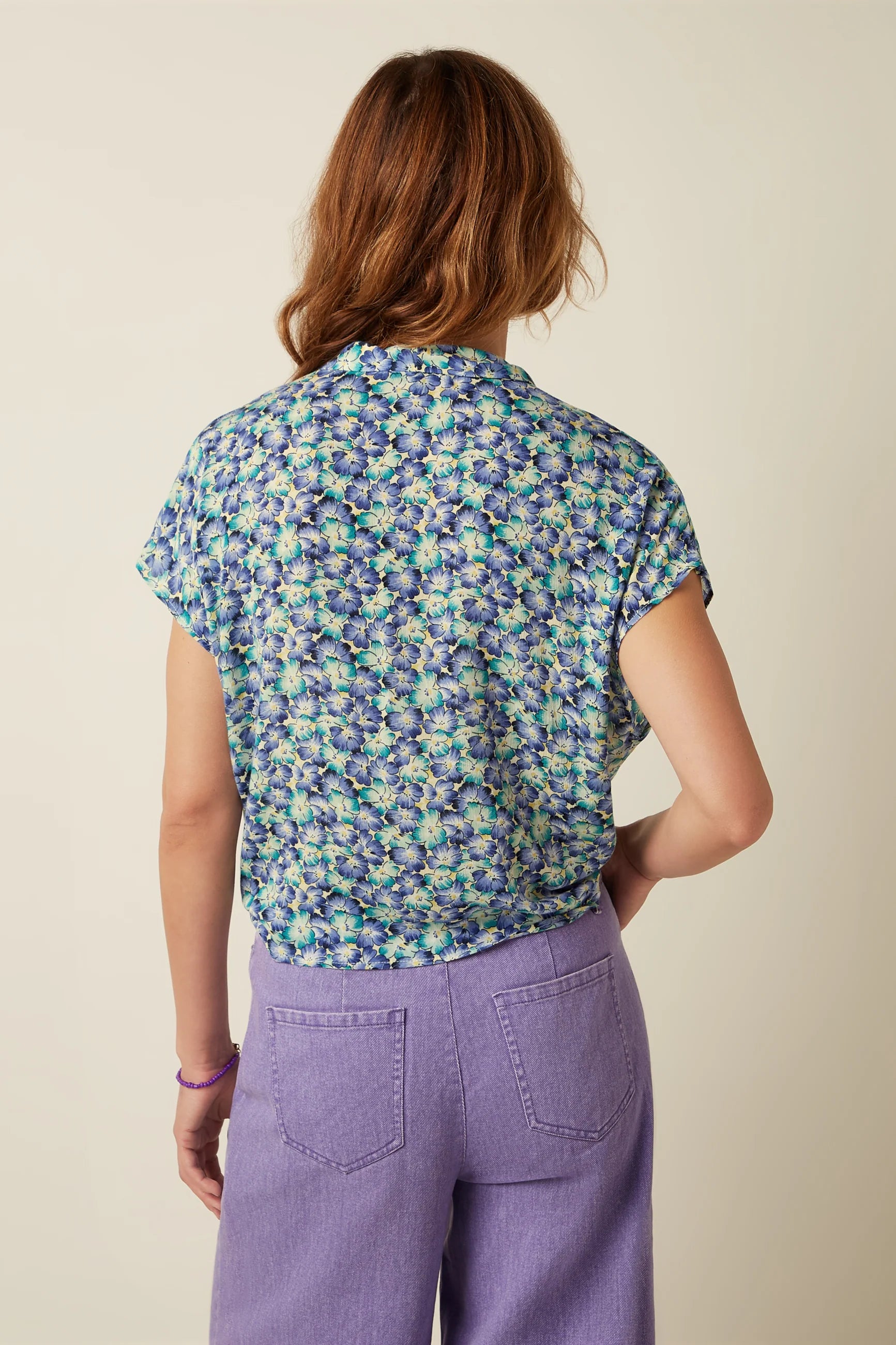 Kinglouie Bluse Keeva Azores