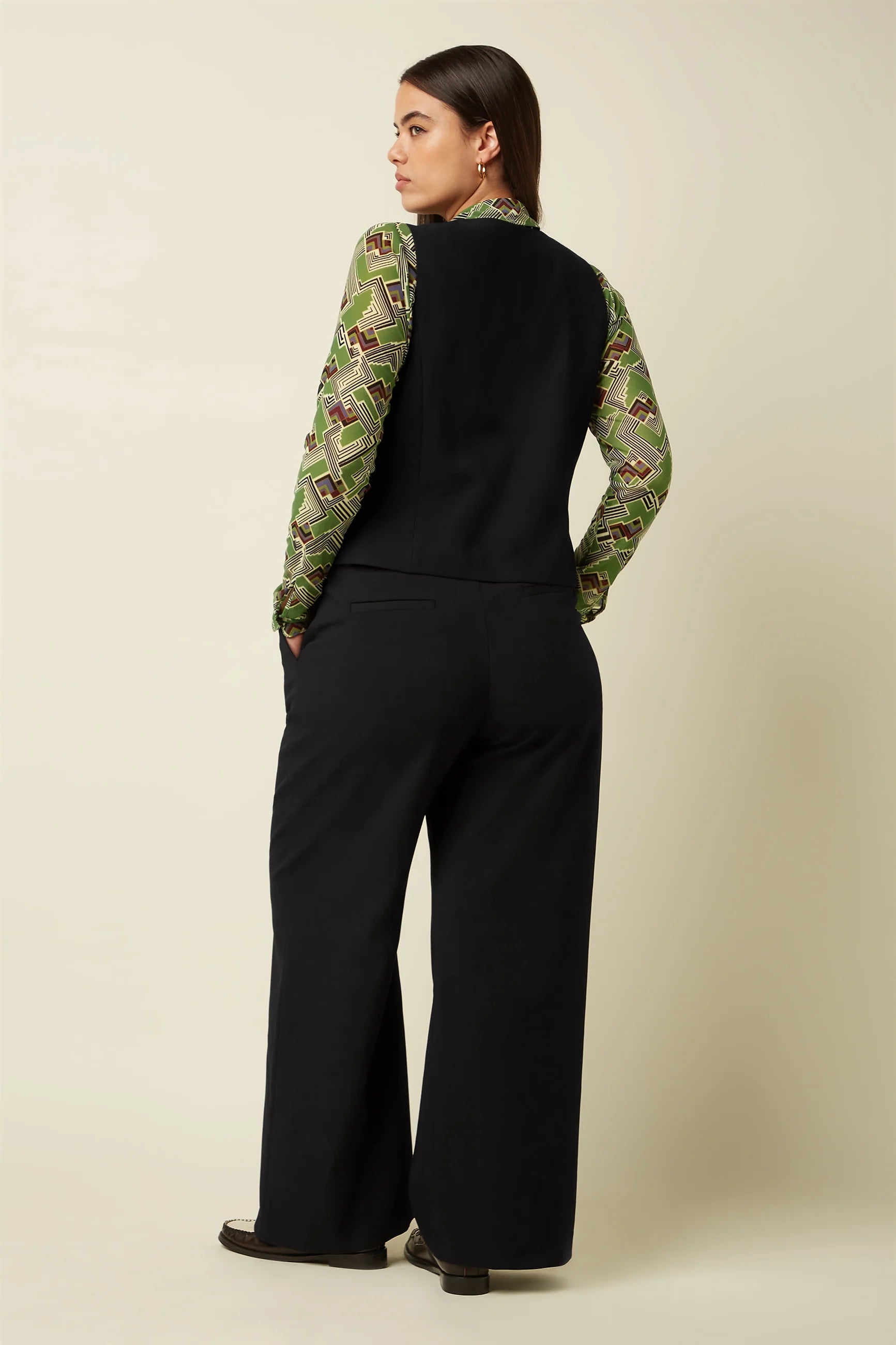 Kinglouie Federica Pants Marple black
