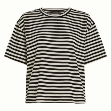 Kinglouie Top Boxy Chopito Stripe