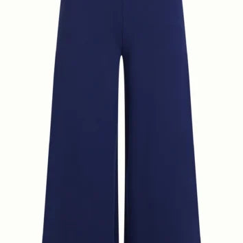 Kinglouie Hose Border Palazzo Cropped Milano Uni