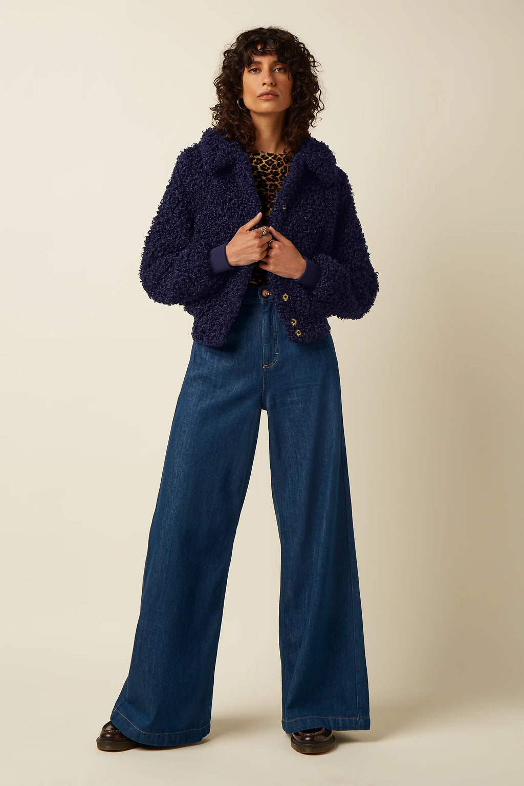 Kinglouie Isa Jacket Basil Fur