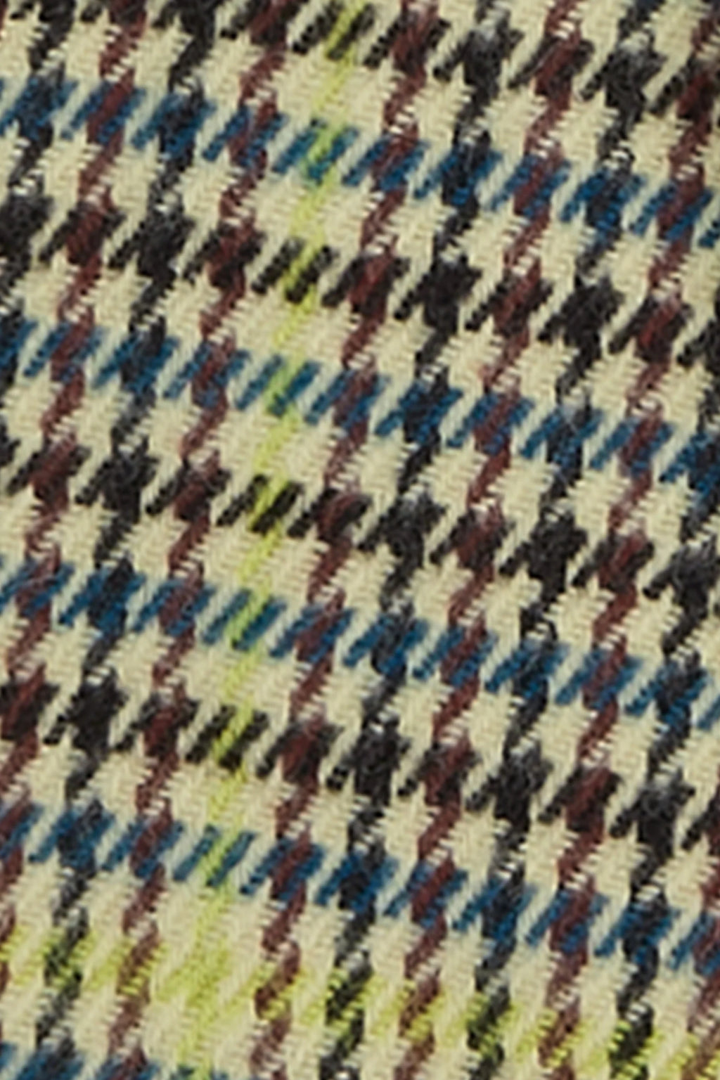 Kinglouie Schal Houndstooth grün