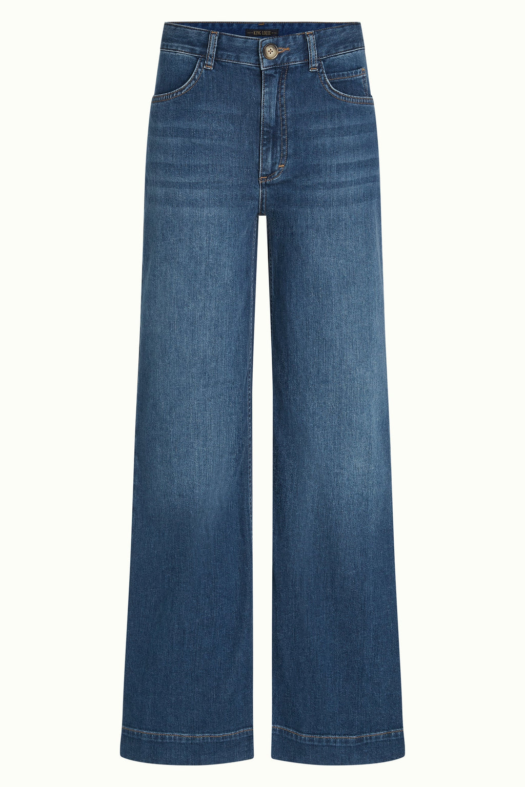 KINGLOUIE Paige Pants Petite Onyx Denim
