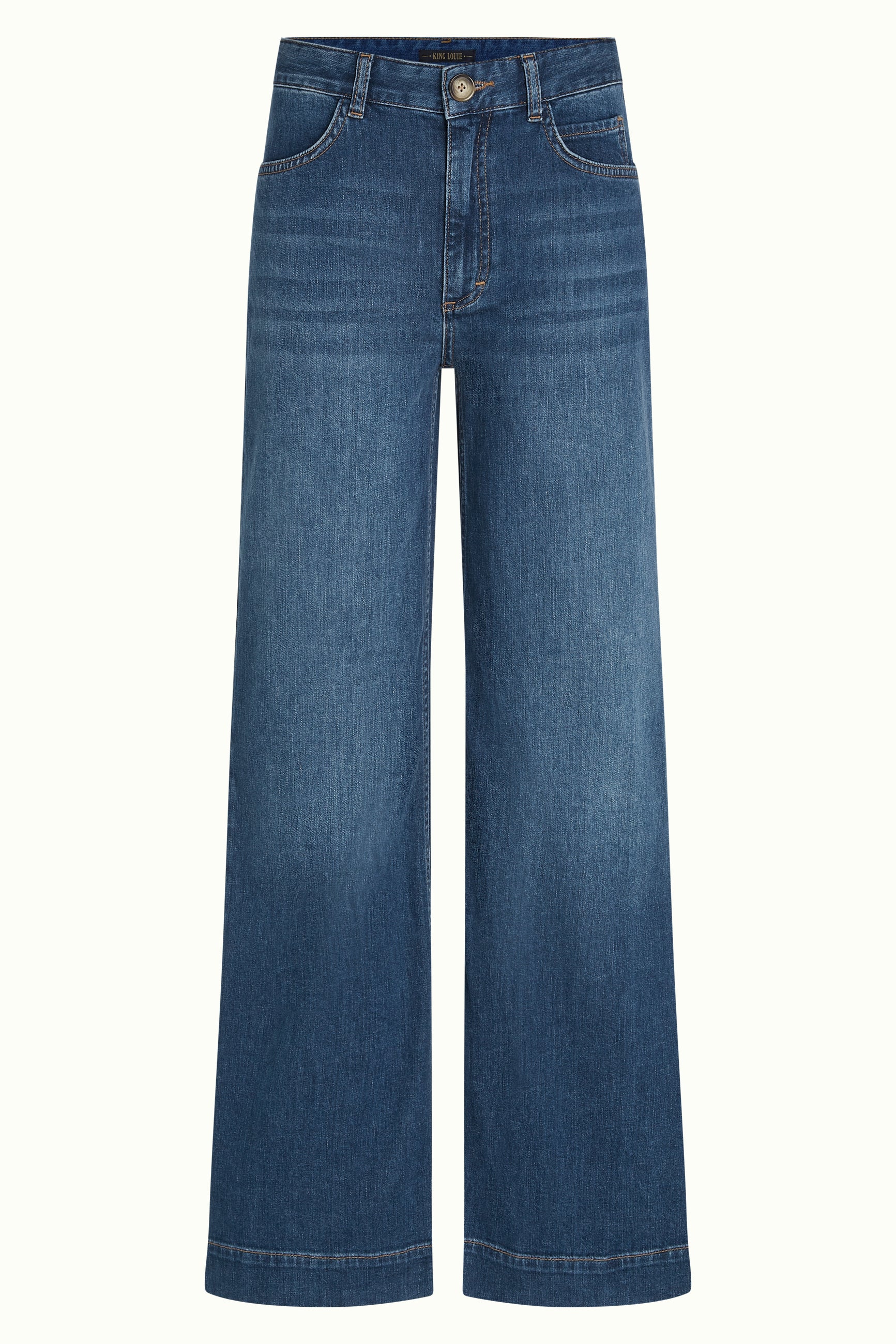 KINGLOUIE Paige Pants Petite Onyx Denim
