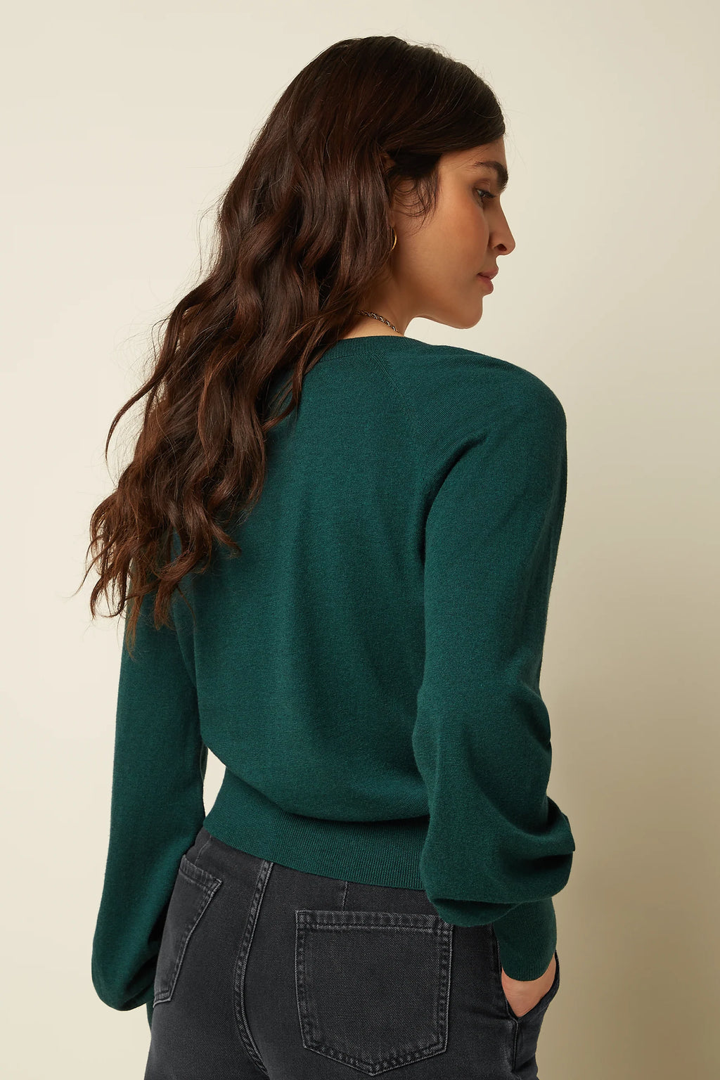 Kinglouie Cardi V Raglan Cocoon