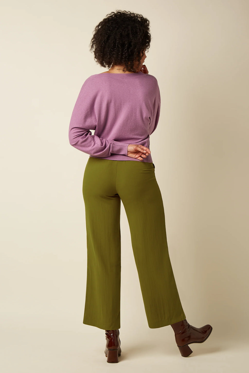 Kinglouie Mauve V Top Cocoon
