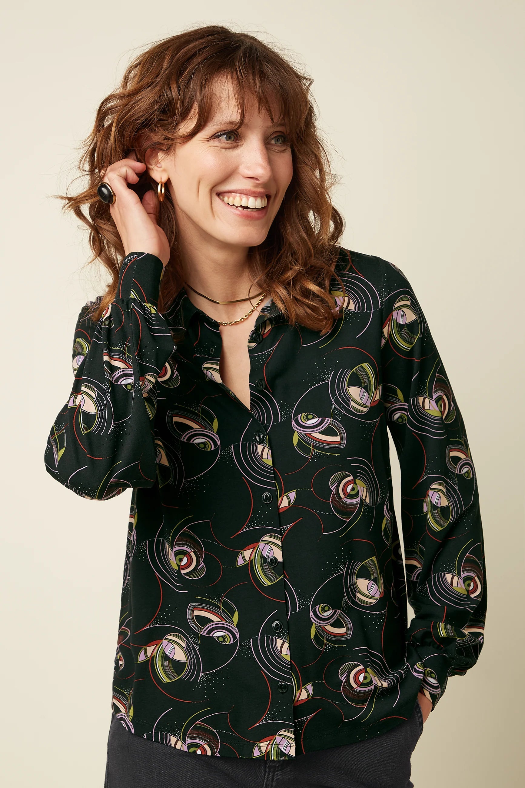 Kinglouie Maisie Blouse Dolly