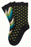 Kinglouie 2-Pack Socken Cliff grün