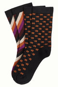 Kinglouie 2-Pack Socken Cliff braun