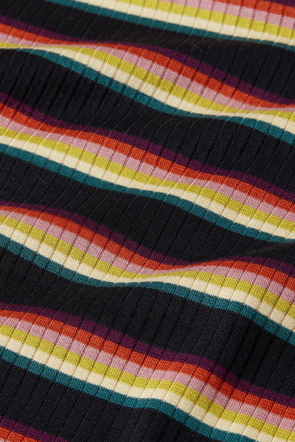 Kinglouie Rollneck Top Lottie Stripe