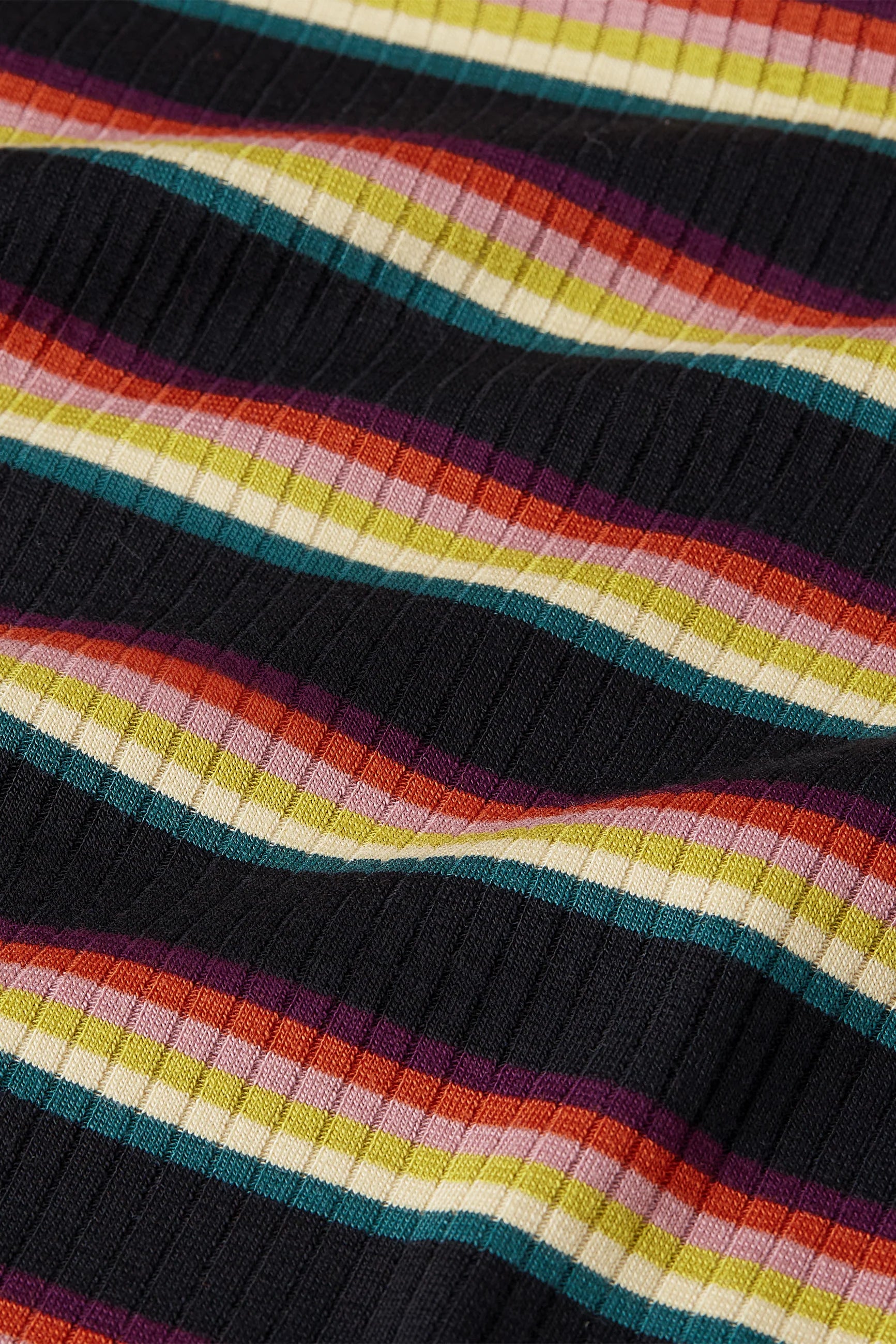 Kinglouie Rollneck Top Lottie Stripe
