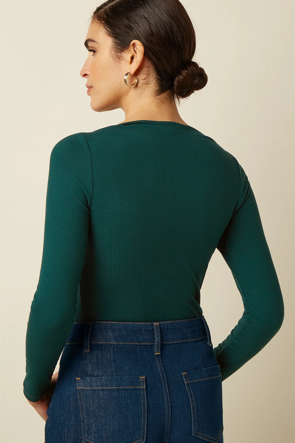Kinglouie Marina Top Uni Rib