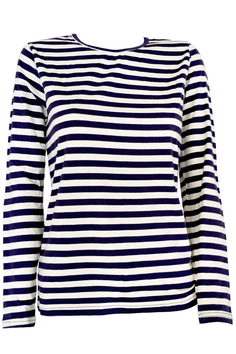DANEFAE Danejubii LS Modal Tee Dark Navy/Chalk