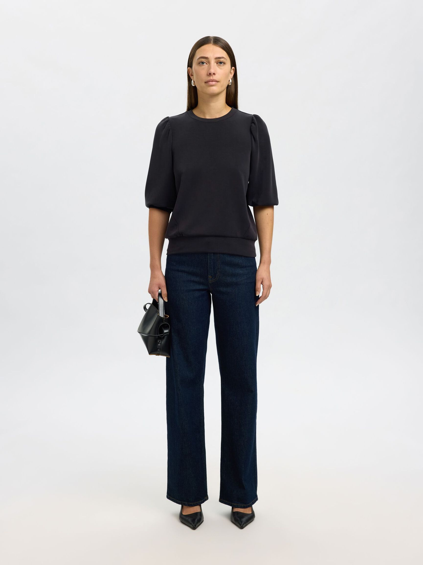 SELECTED FEMME Shirt Tenny Black