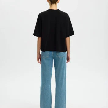 Selected Femme Shirt Tenny Oversized Black