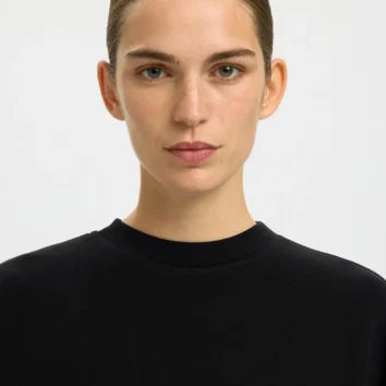 Selected Femme Shirt Tenny Oversized Black