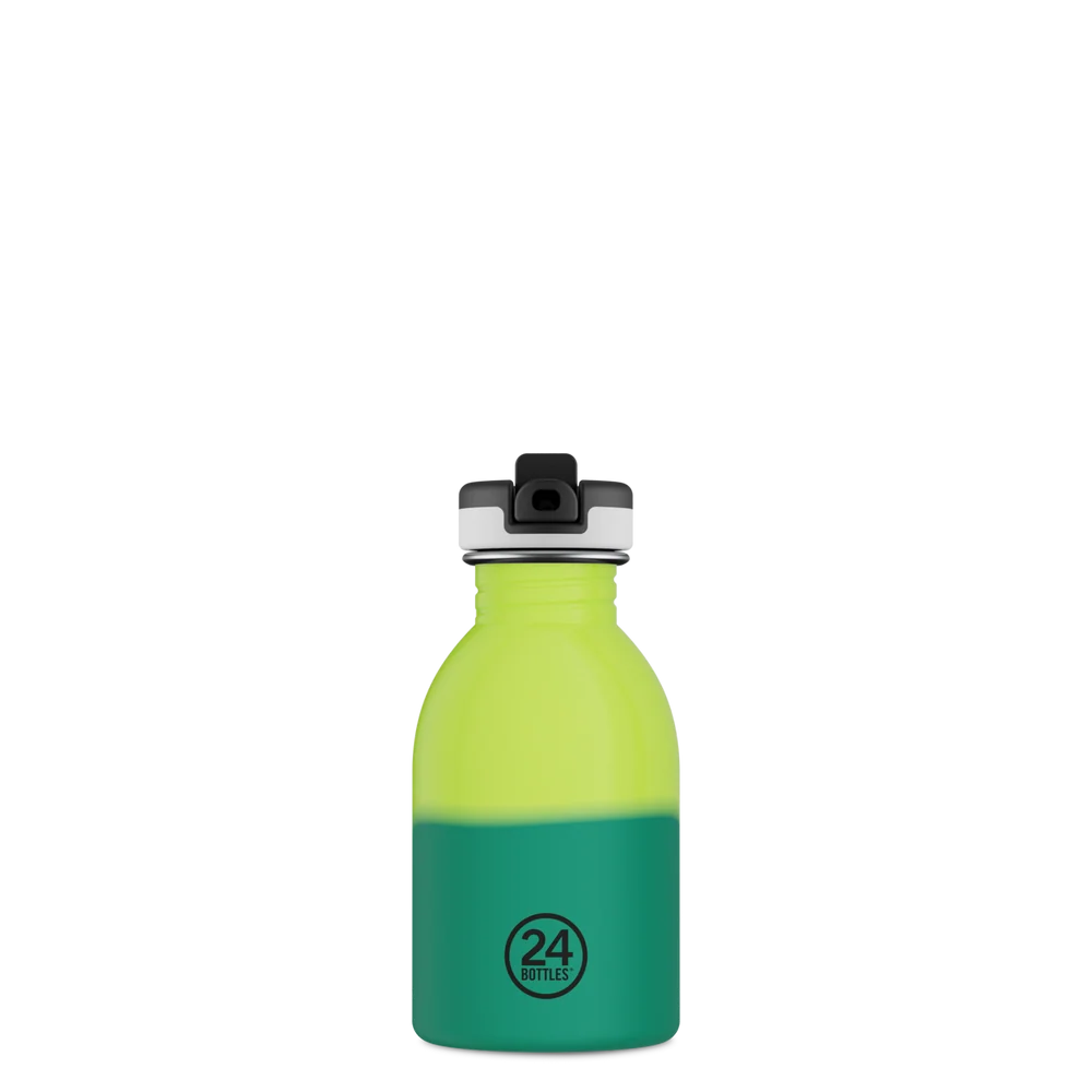 24 Bottles Kids Bottle REactive Yellow-Green