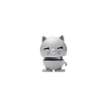 Hoptimist Cat Grau