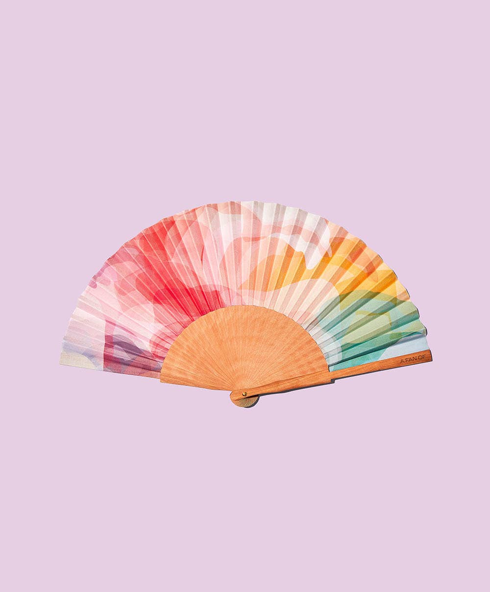 Fächer COLOR HARMONY - Mittel - Mehrfarbig
