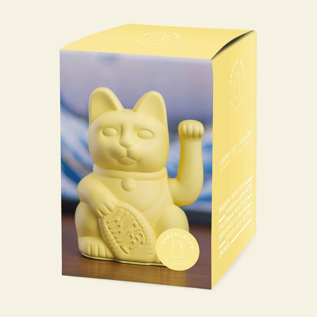 DONKEY PRODUCTS Winkekatze Gelb