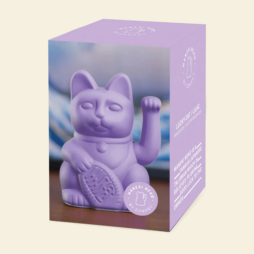 DONKEY PRODUCTS Winkekatze Lila
