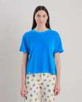BRAVA Terry oversize T-Shirt Blau