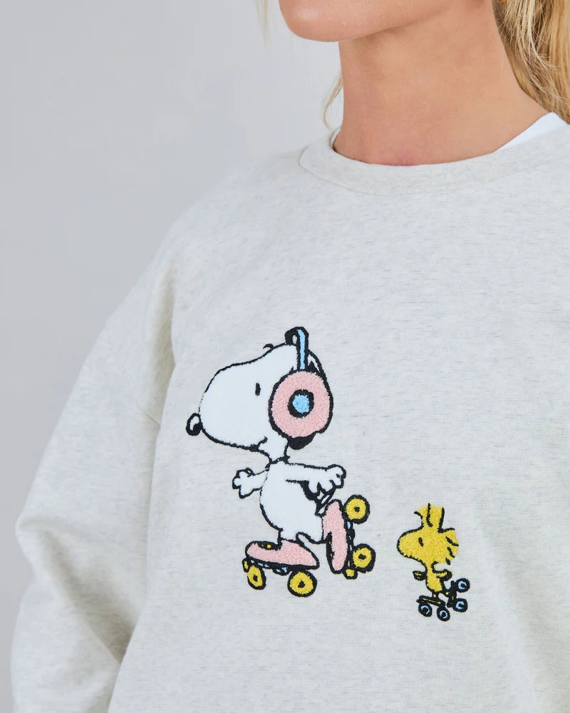 BRAVA Peanuts Roller Sweatshirt Ecru