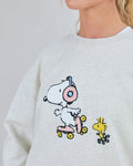 BRAVA Peanuts Roller Sweatshirt Ecru