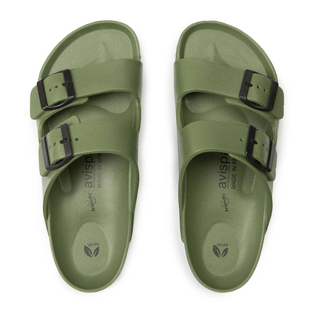 AVISPAS Coachella Sandalen Khaki