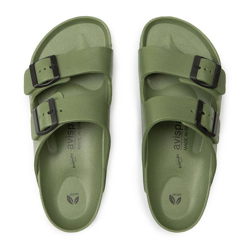 AVISPAS Coachella Sandalen Khaki