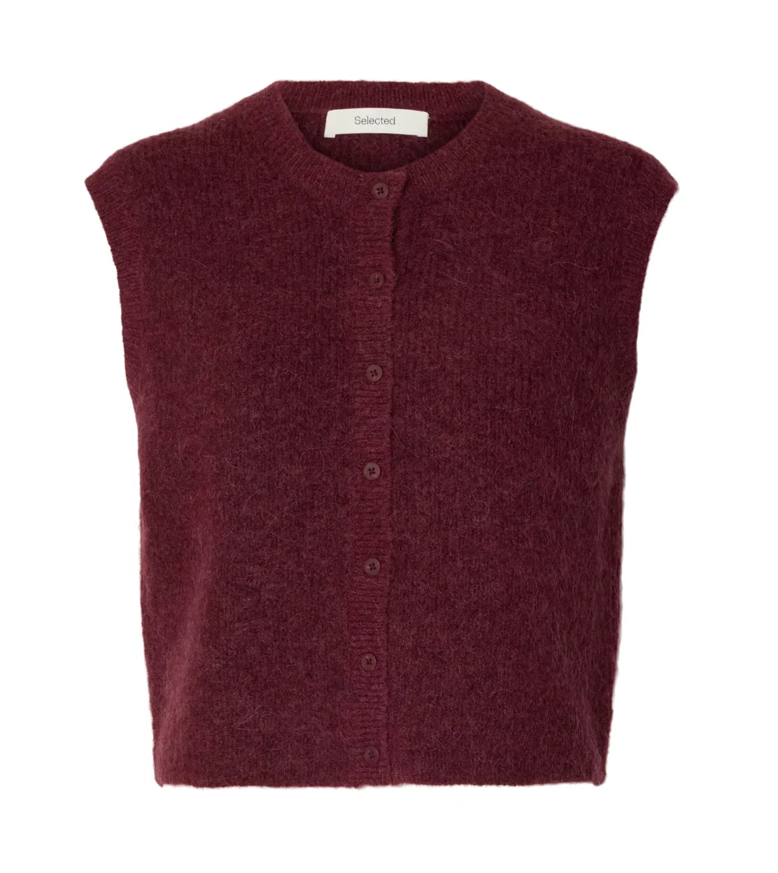 SELECTED FEMME Strickjacke Lulu O-Neck Vest