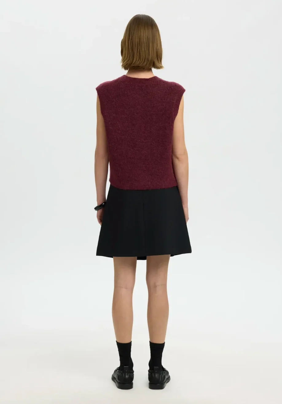SELECTED FEMME Strickjacke Lulu O-Neck Vest