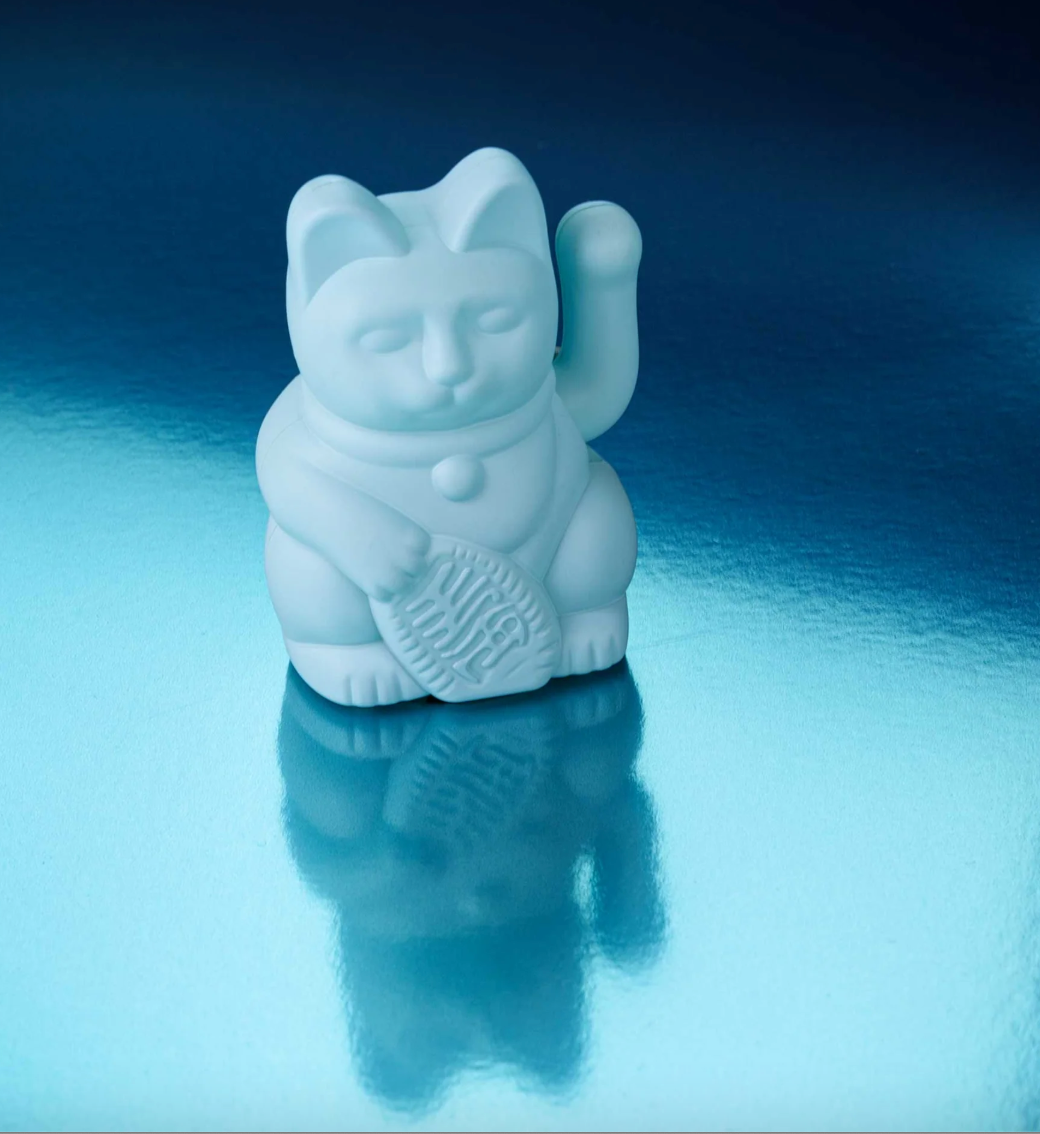 DONKEY Winkekatze Solar Blau