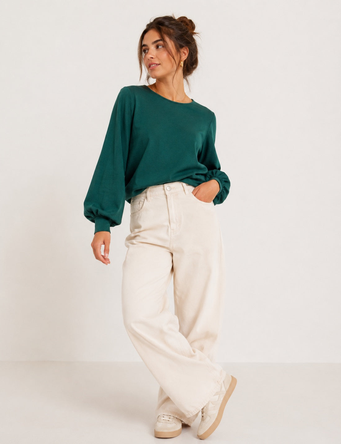 Mademoiselle Yeye Perfect Raffine Top Forest