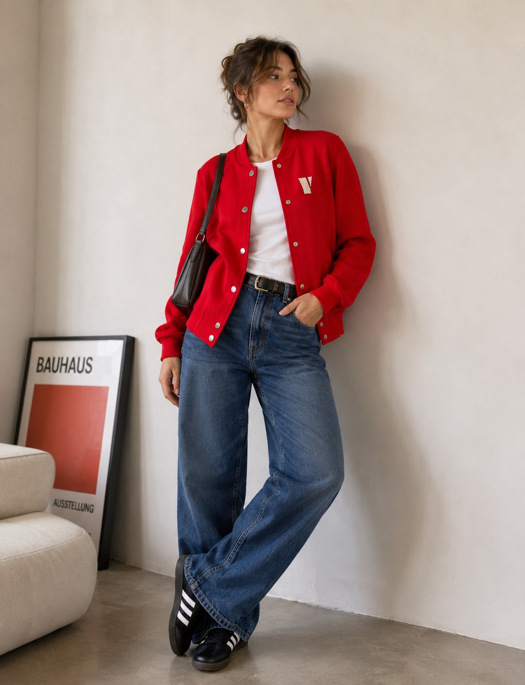 Mademoiselle Yeye Urban Team College Jacket