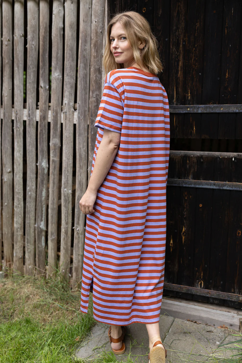DANEFAE Kleid Danebasic Sweet Light Lilac/Chili