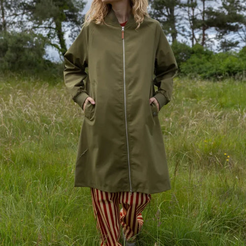 DANEFAE Jacke Danesculpture Midseason Olive