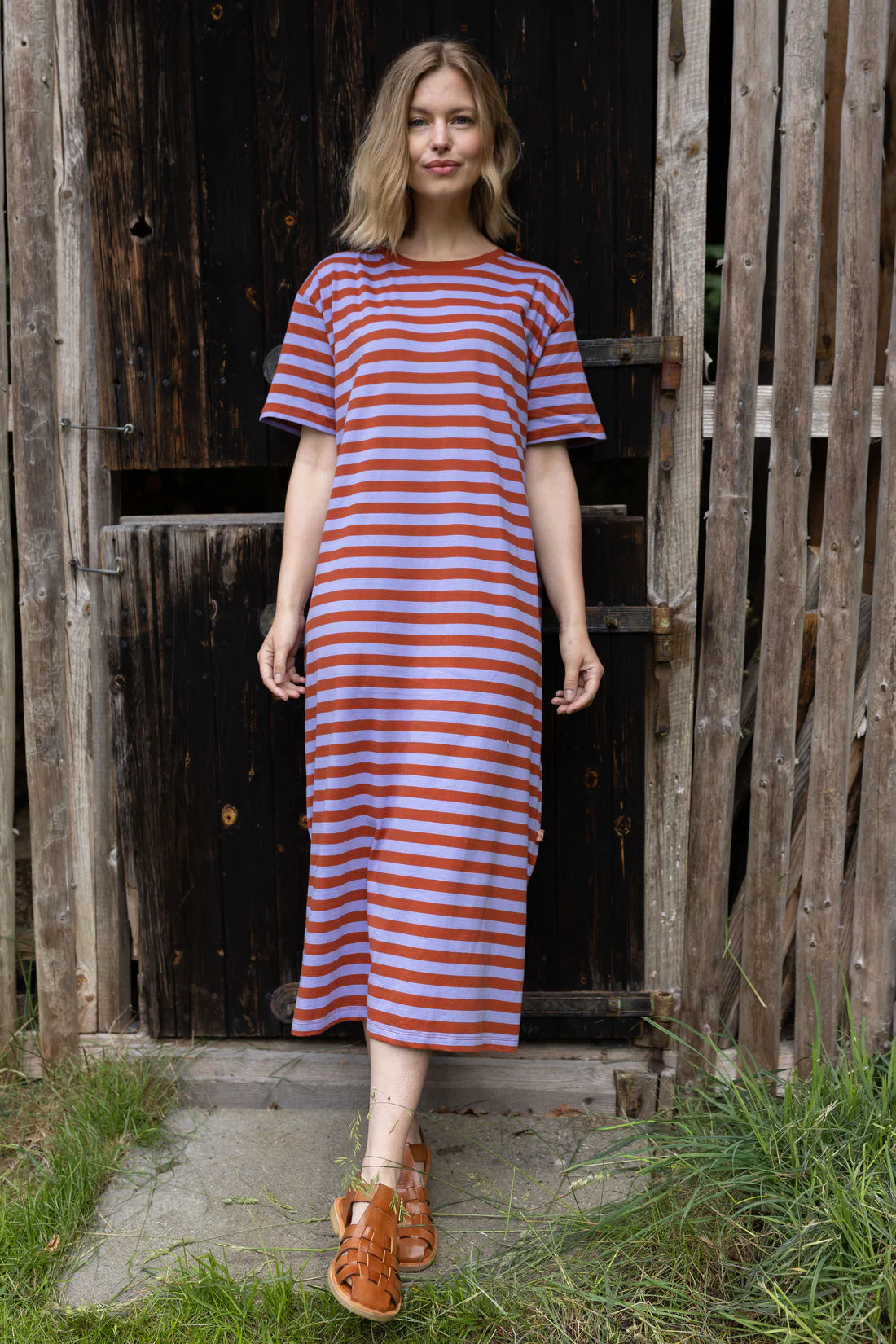 DANEFAE Kleid Danebasic Sweet Light Lilac/Chili