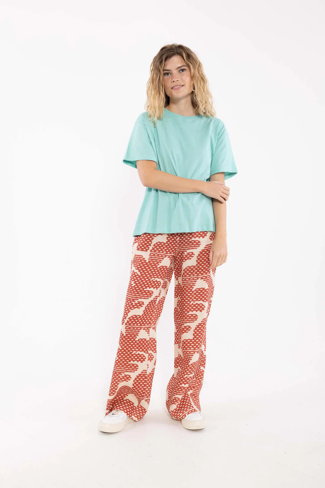 DANEFAE Shirt Danebasic Boxy Mint