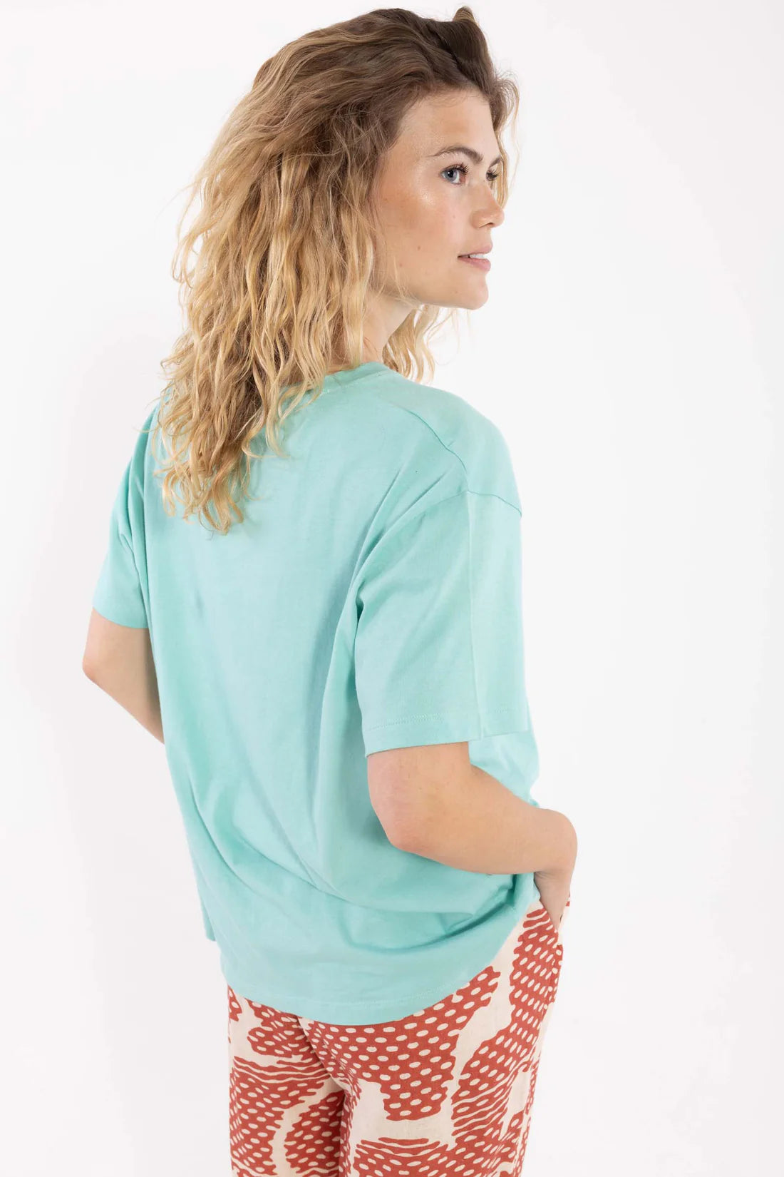 DANEFAE Shirt Danebasic Boxy Mint