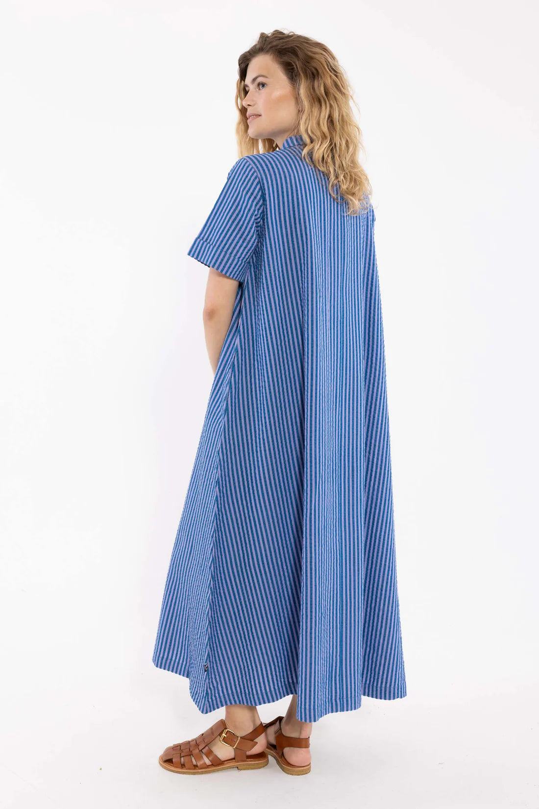DANEFAE Kleid Danapril Seersucker