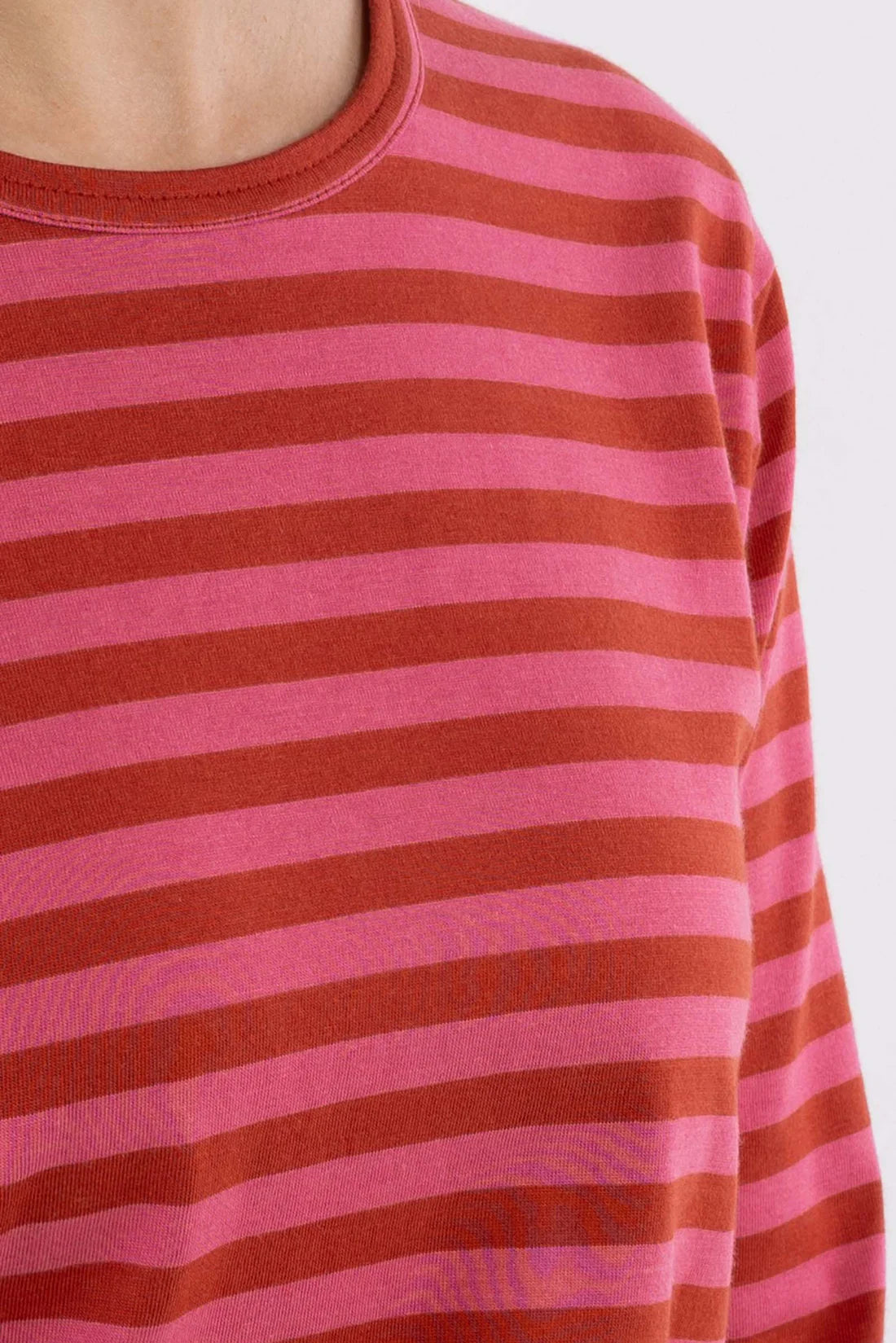 DANEFAE Shirt Danejubii Modal Tee Chili/Soft Cherry