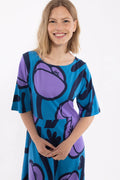 DANEFAE Kleid Daneviborg Faded Blue POPPY