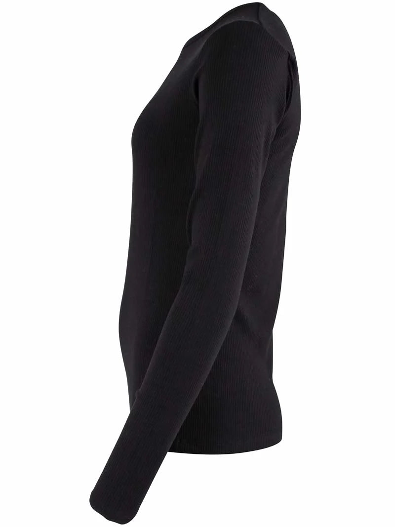 DANEFAE Danehero Ribbing Tee Black