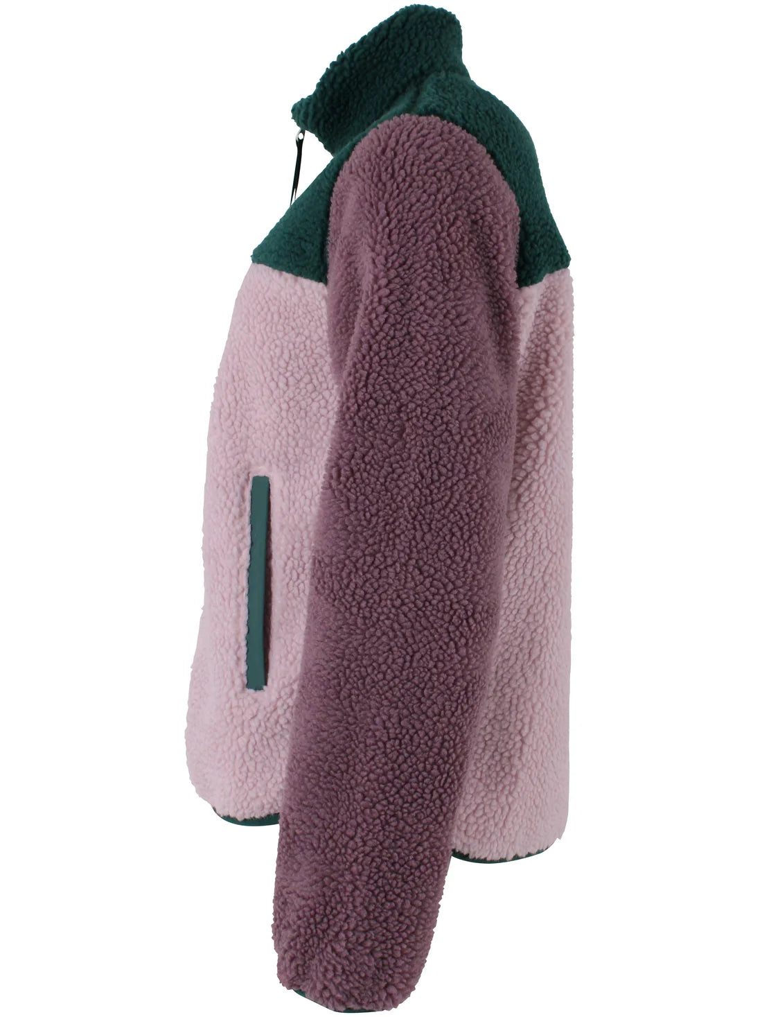 DANEFAE Danebirk Fleece Zip-Up Pink/lila