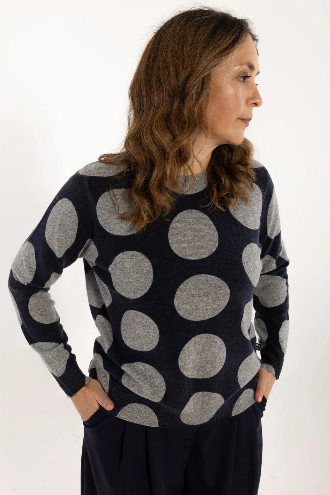 DANEFAE Daneletter Merino Wool Megadots